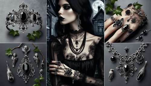 Gothic Elements in Dark Romance Jewelry