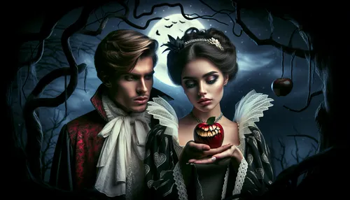 Nocturnal Whispers: Snow White's Cursed Amour