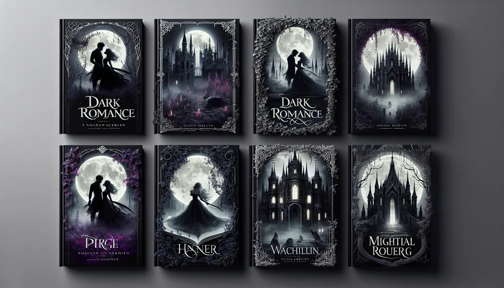 dark romances novels aesthetic book covers